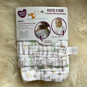 Baby burp cloth